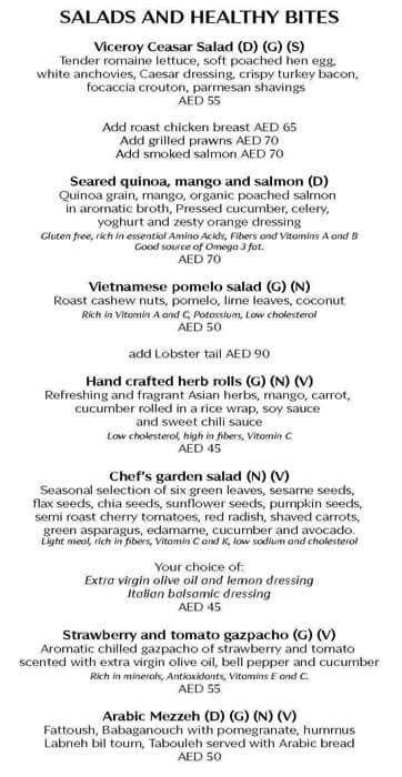 Latitude - Yas Viceroy Abu Dhabi Menu - Zomato