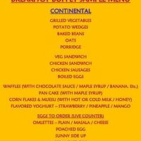 Buff Buff Menu Buff Buffet Buff, Koramangala 5th Block, Bangalore - Zomato
