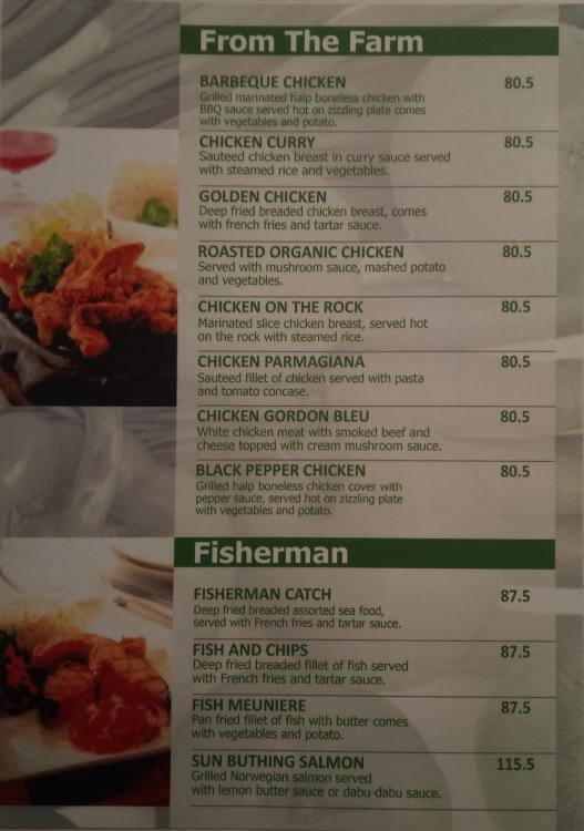 9 Bell Pepper Menu, Menu for 9 Bell Pepper, Gatot Subroto, Jakarta