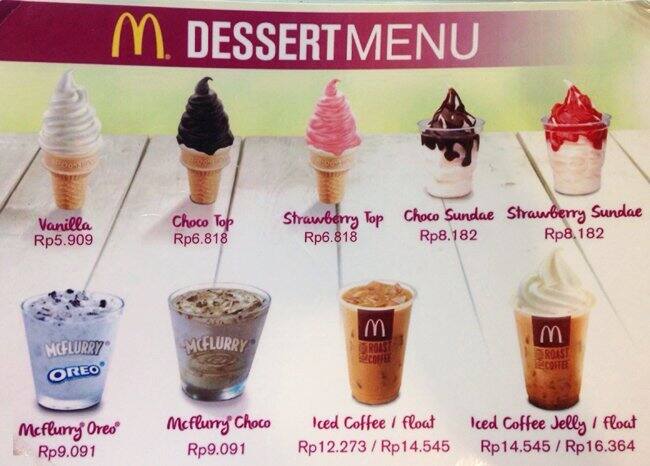 McDonald's Ice Cream, Cililitan, Jakarta - Zomato Indonesia