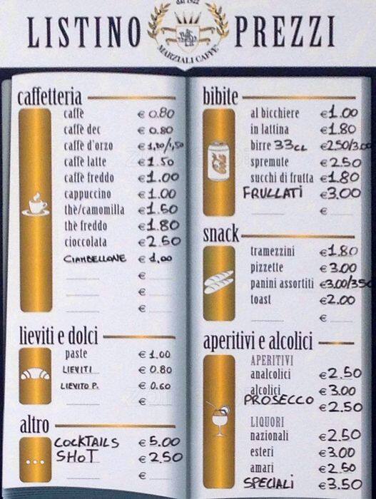 Menu di Skipper's Cafè 