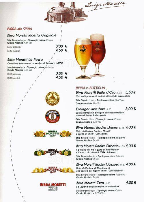 Menu di Il Pomodorino 
