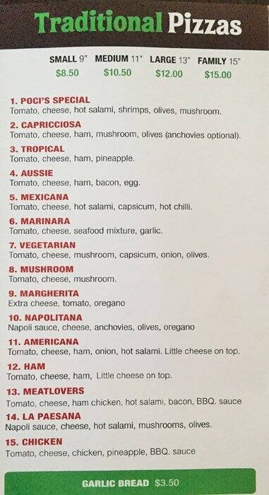 Carta de Poci's