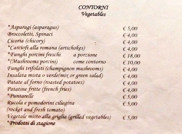 Menu di Schiavi D'Abruzzo 