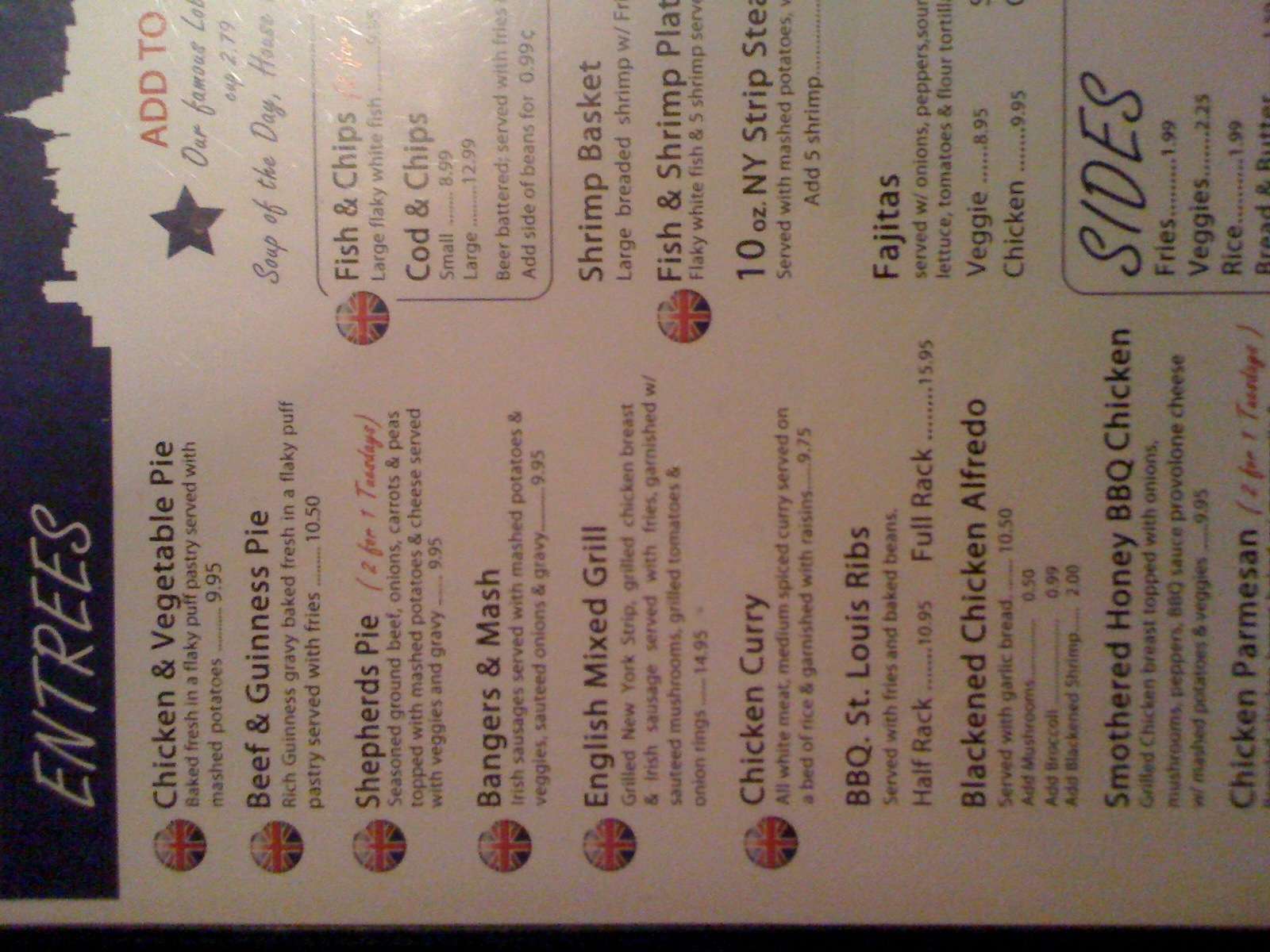 Grind House Bar & Grill Menu Urbanspoon/Zomato