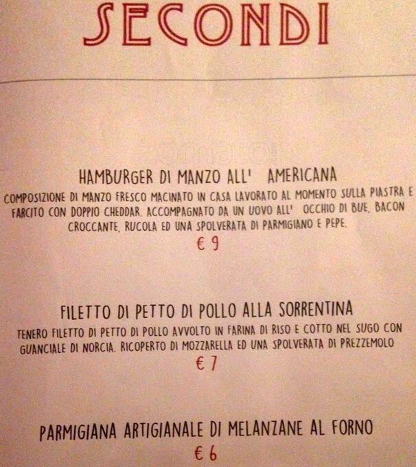 Menu di Officina Burger 'n' Beer 