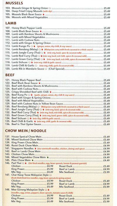 Acha menu