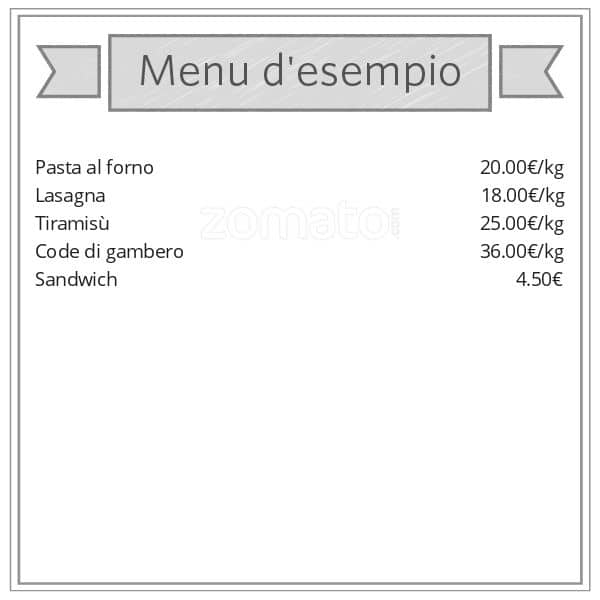 Menu di Sartù 