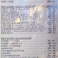 Ristorante San Nicola Menu Menu For Ristorante San Nicola Stare Mesto Praha 1