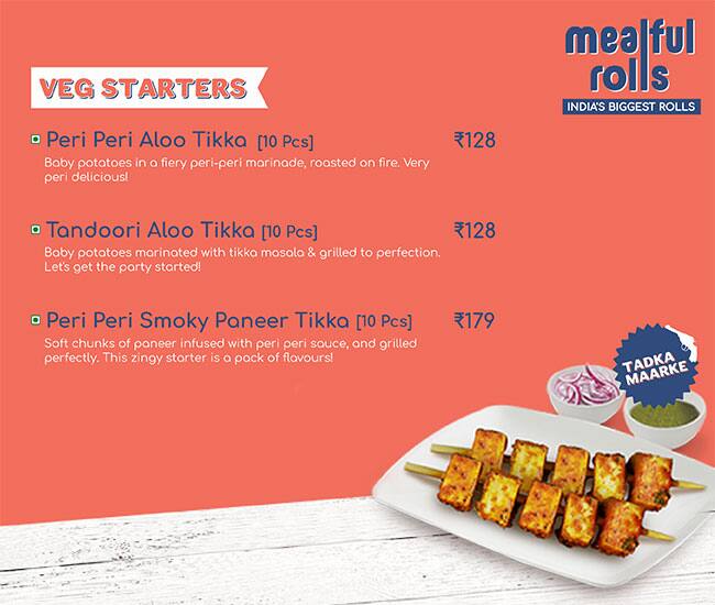 Mealful Rolls - India's Biggest Rolls menu