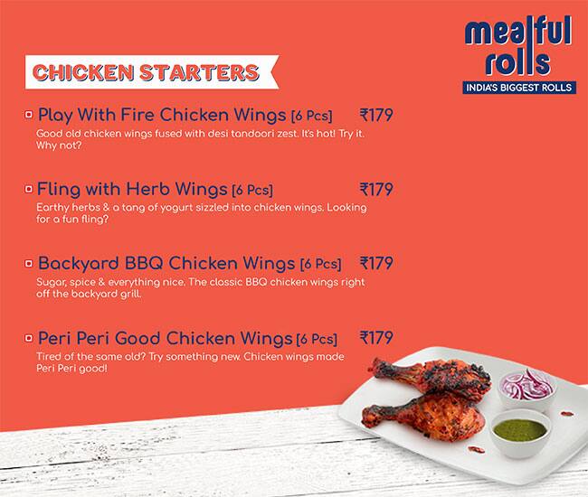 Mealful Rolls - India's Biggest Rolls menu