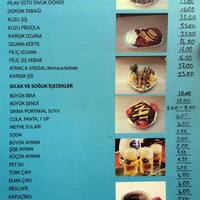 Gayikci Doner Menu Gayikci Doner Bodrum Merkez Bodrum Icin Menu
