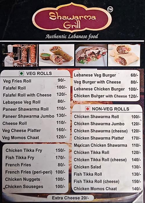 Momo Station & Shawarma Grill menu