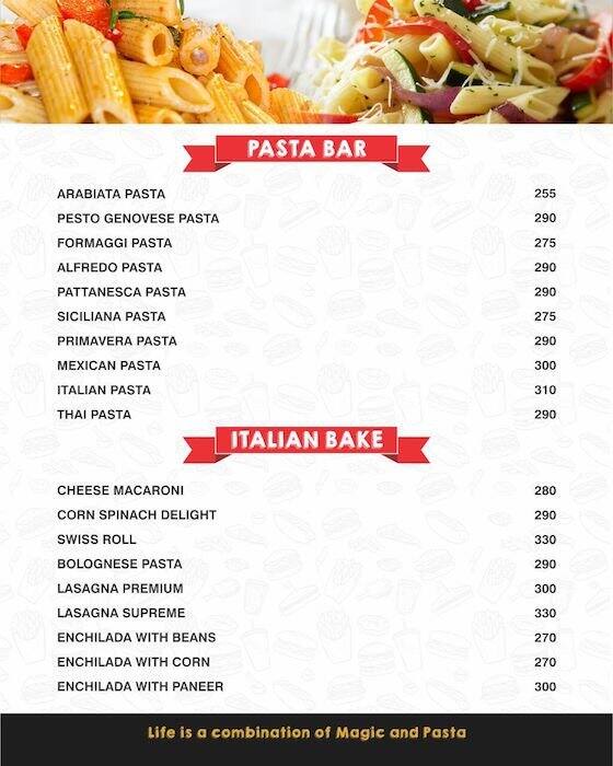 Menu at Den's Pizza Piplod, Surat