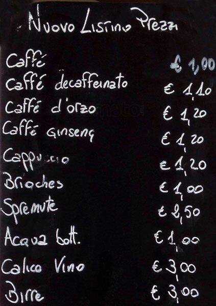 Menu di Taste 