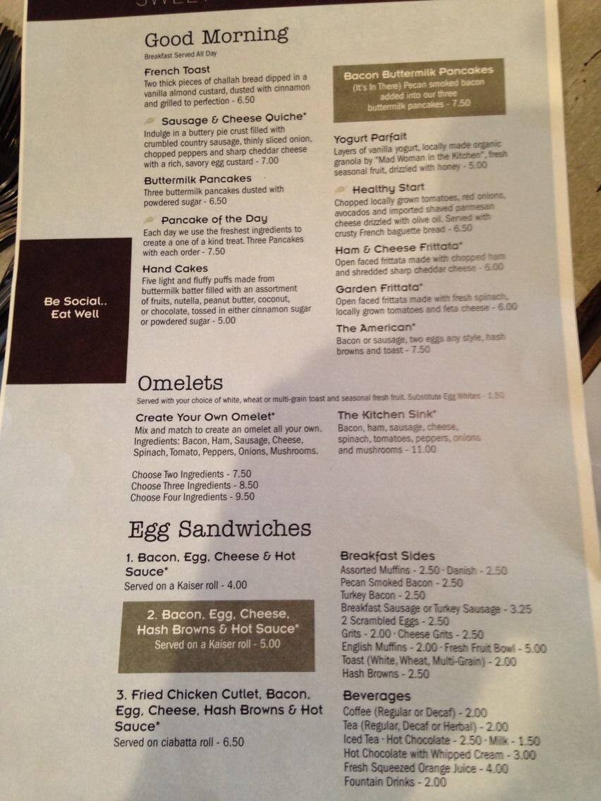 Sweet Home Food Bar Menü, Sweet Home Food Bar, Tuscaloosa, Tuscaloosa