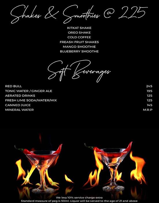 Menu at My Bar Headquarters, Lucknow