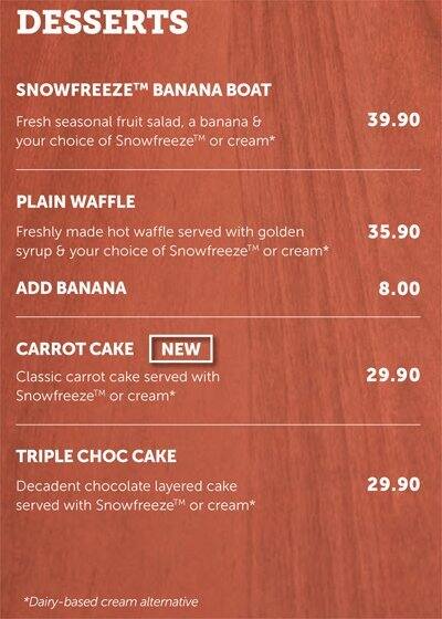 Wimpy menu