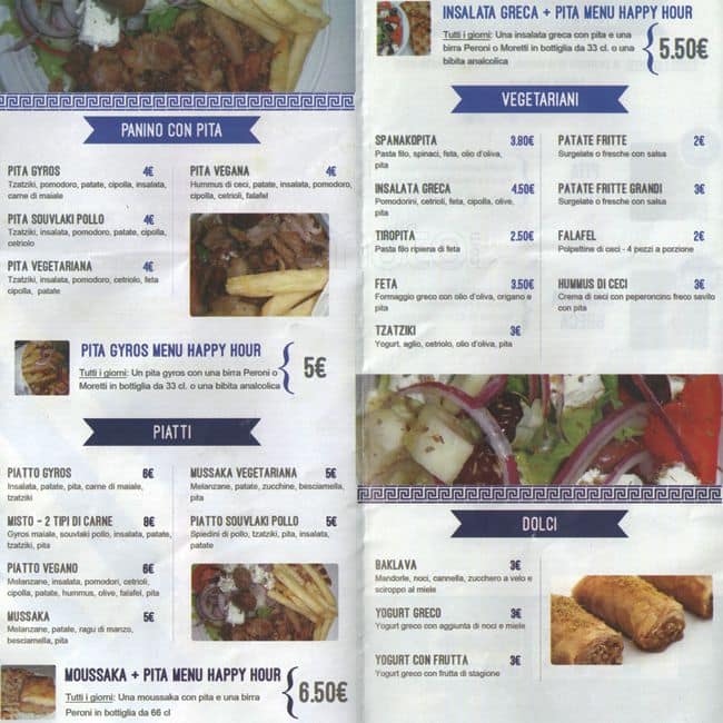 Menu di Mythos Bakery 