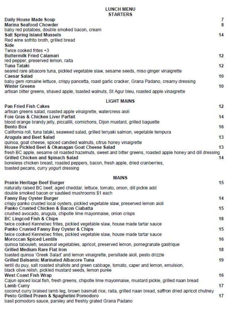 marina-restaurant-menu-menu-for-marina-restaurant-oak-bay-oak-bay