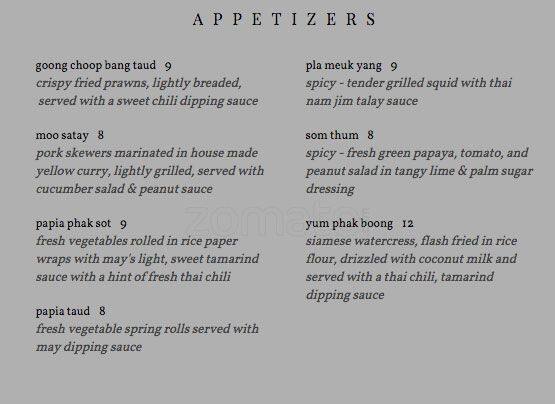 May Kitchen Bar Menu Menu For May Kitchen Bar Vashon Vashon