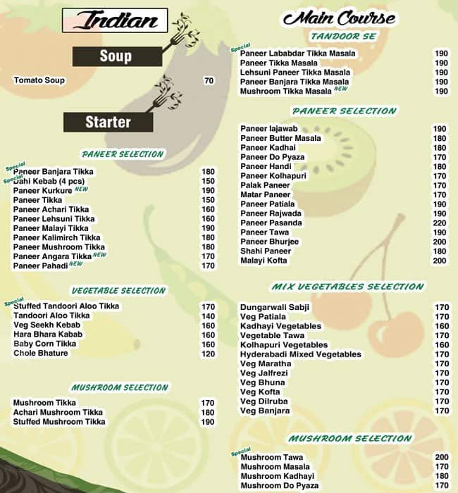 The Veg Kitchen Menu, Menu for The Veg Kitchen, Wakad, Pune - Zomato