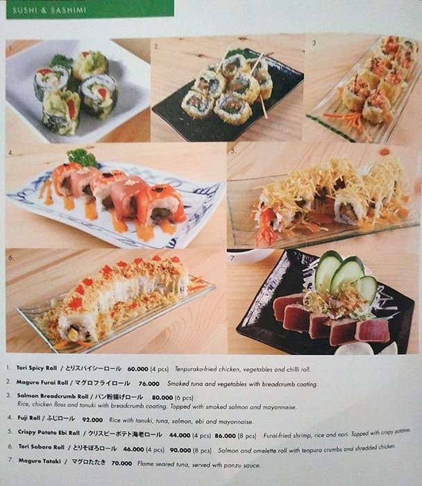 Midori Japanese Restaurant Bandung