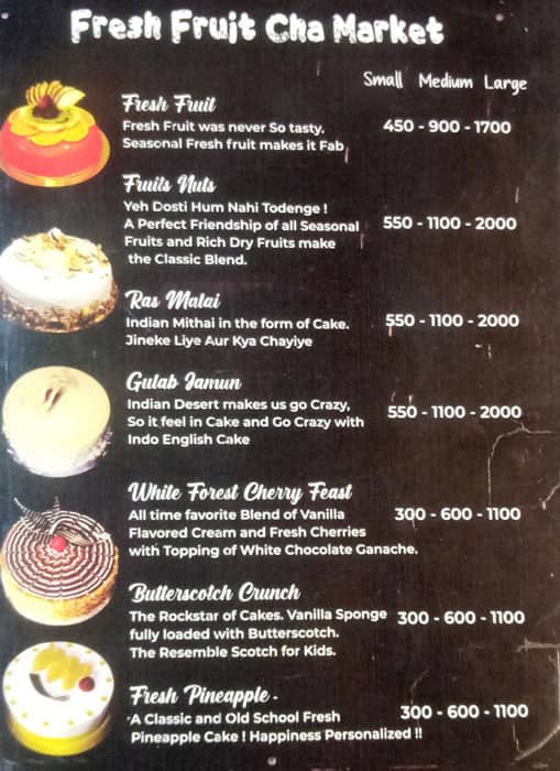 Top 116+ cake world karunagappally menu - in.eteachers