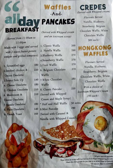 Bon Gateau Menu Menu For Bon Gateau Ranjit Avenue Amritsar