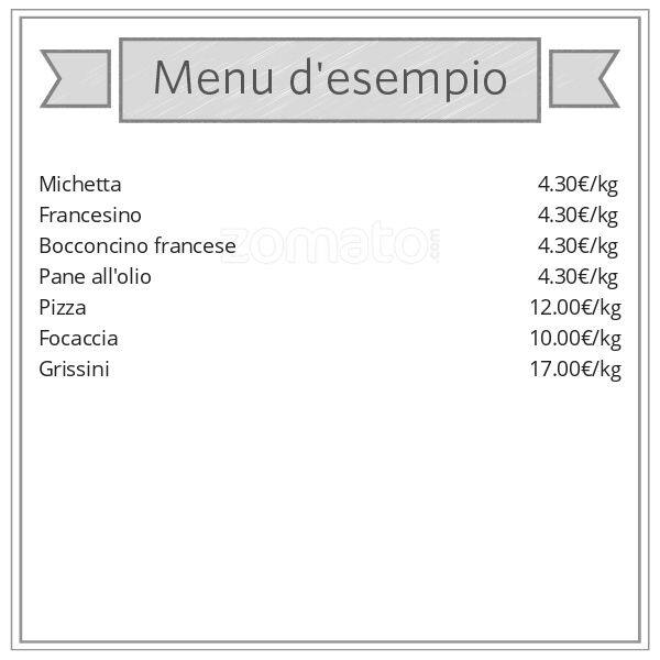 Menu di I Golosi Snc 