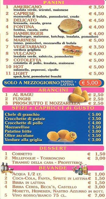 Menu di MAESTRO ISTANBUL 