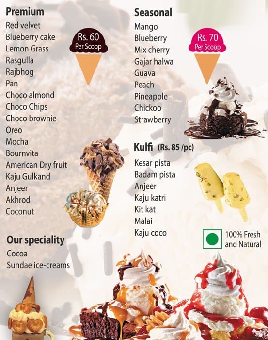 The Creamery Menu, Menu for The Creamery, Borivali West, Mumbai Zomato
