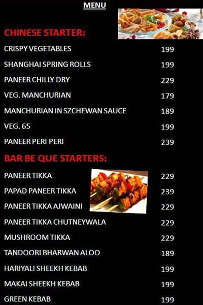 Kitchen Kraft Menu Menu For Kitchen Kraft Prahlad Nagar Ahmedabad