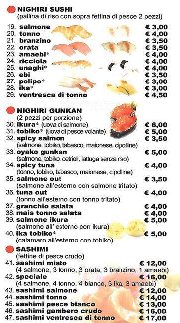 Menu di ai corsari 