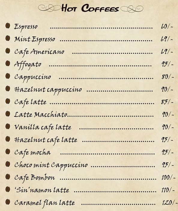 La Cafe Menu, Menu for La Cafe, RS Puram, Coimbatore Zomato