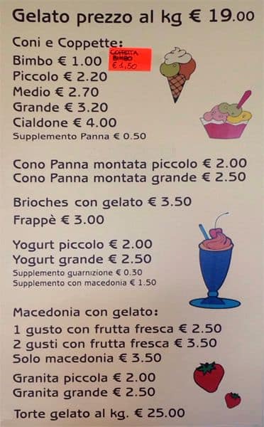 Menu di Divino Caffè 