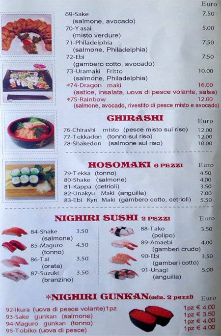 Menu di Richard Ristorante 