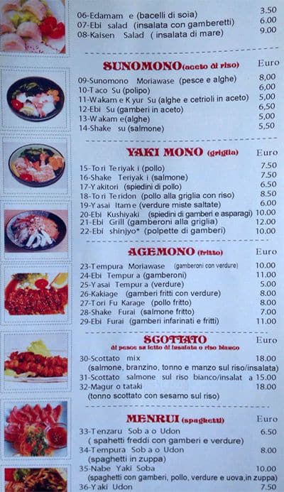 Menu di Richard Ristorante 