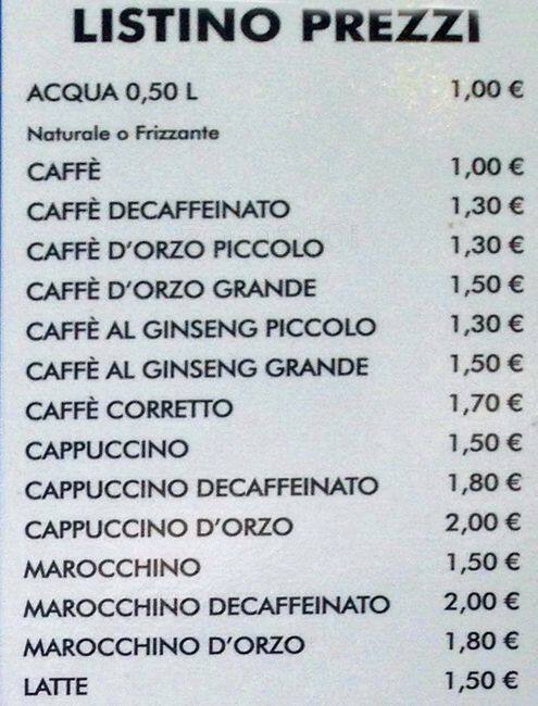 Menu di Coni Event Point 