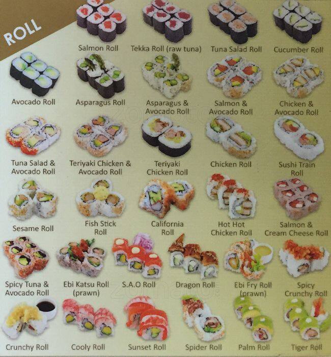 Sushi Train, Chancery, Auckland - Menumania/Zomato