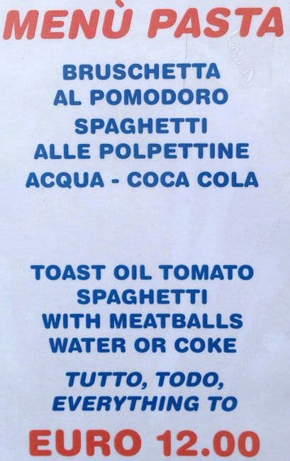 Menu di Il Portico 