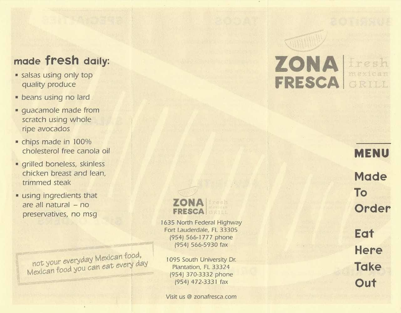 zona fresca fort lauderdale