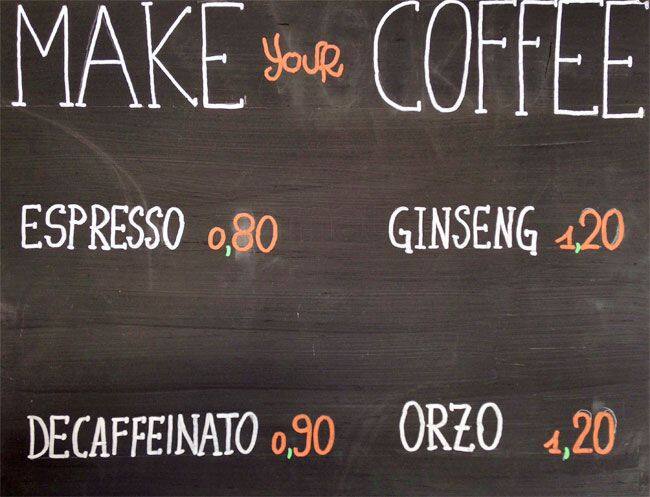 Menu di Feasyco 