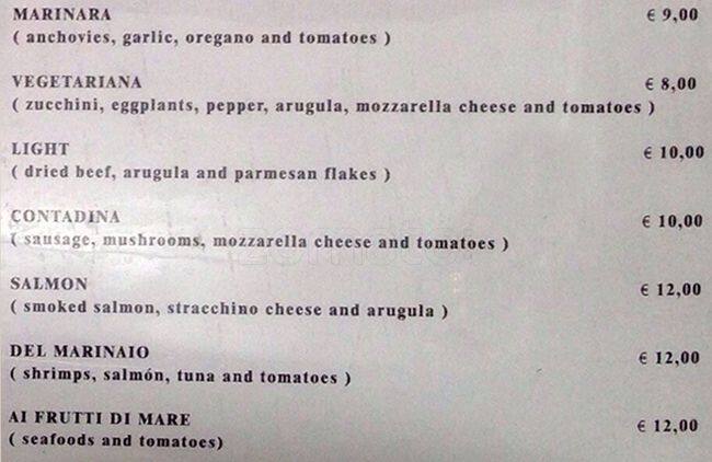 Menu di The Flow 
