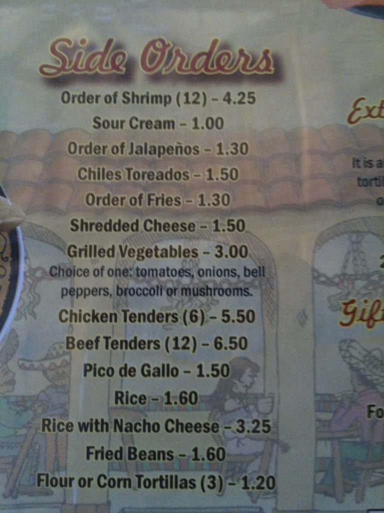 Menu At Los Portales Restaurant Jackson 19 Stonebrook Pl