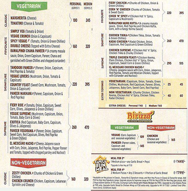 Pizza Hut Express Menu, Menu for Pizza Hut Express, Kankurgachi