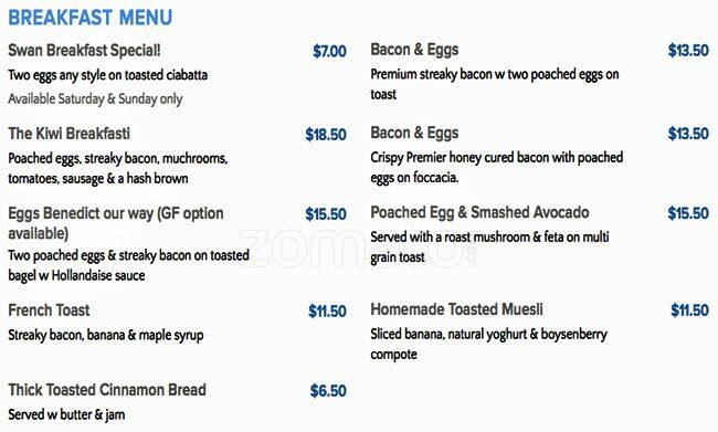 the white swan dining room - the white swan hotel menu - menumania the white swan dining room - the white swan hotel menu - menumania