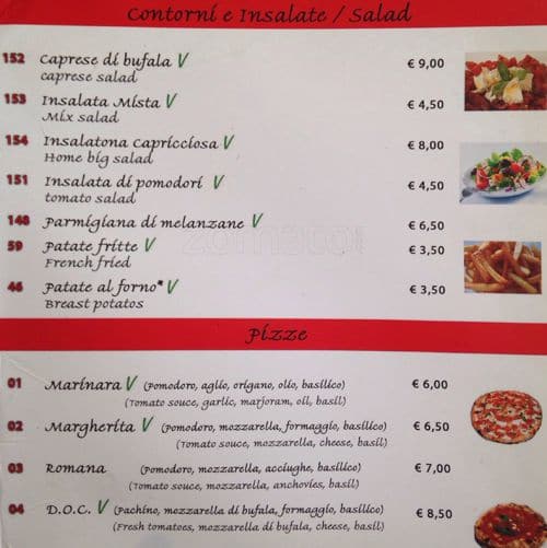 Menu di Sugo 