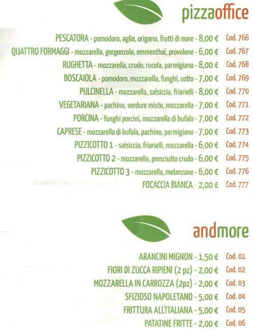 Menu di Sugo 