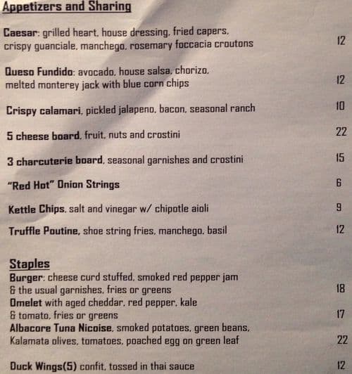 ARC Lounge Menu, Menu for ARC Lounge, Centretown, Ottawa - Urbanspoon ...